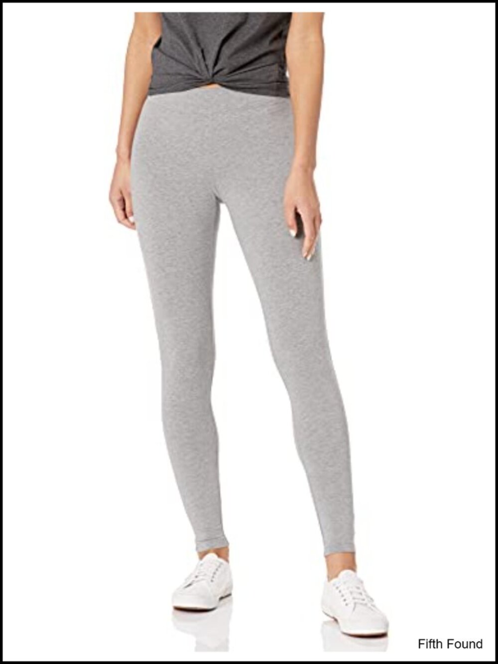 Women's Cotton Stretch Slim Fit Leggings Pull On Wide Waistband